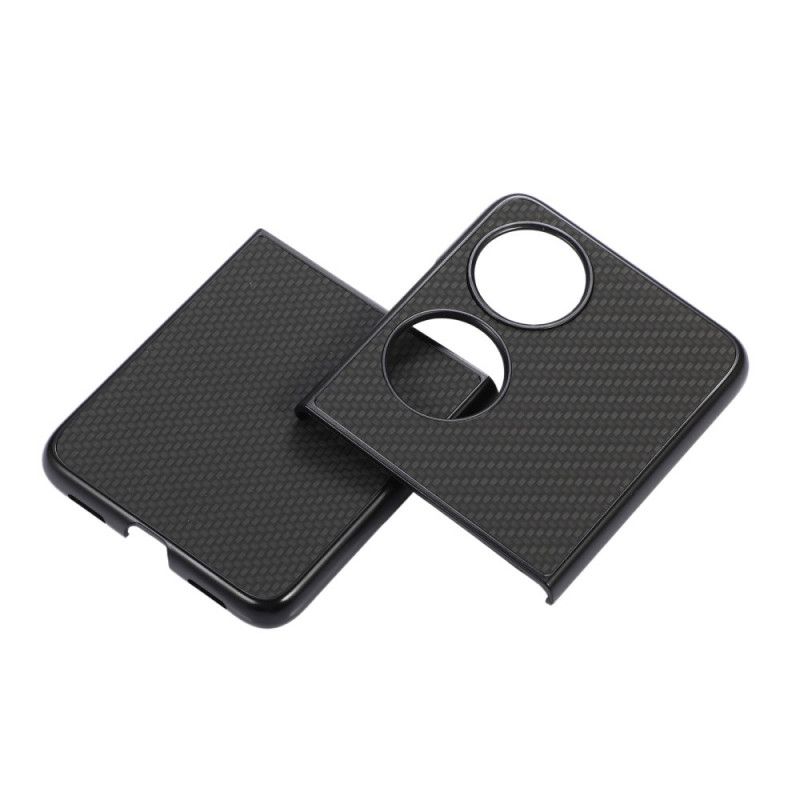 Cover Huawei P50 Pocket Tekstureret Kulfiber