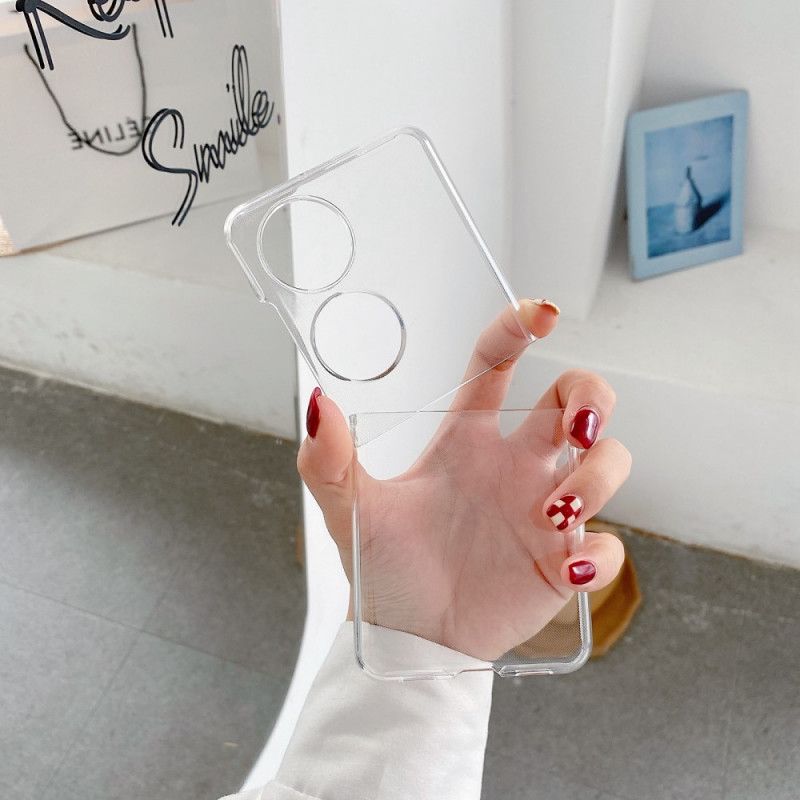 Cover Huawei P50 Pocket Transparent