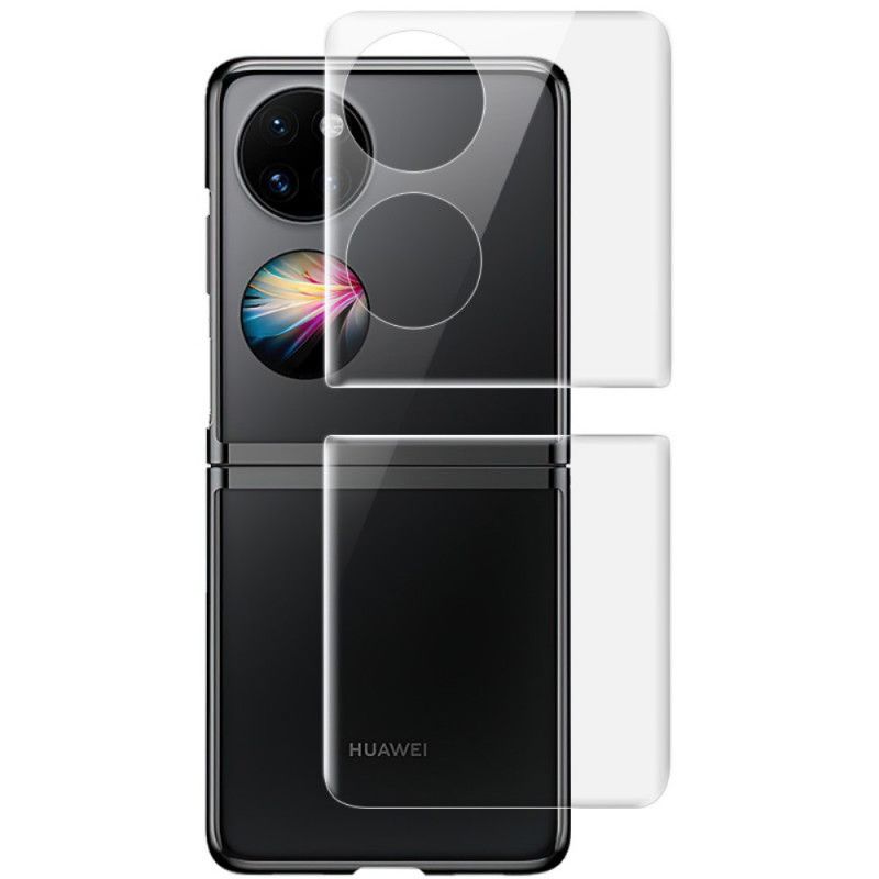 Skærm- Og Rygbeskyttelsesfilm Til Huawei P50 Pocket Imak