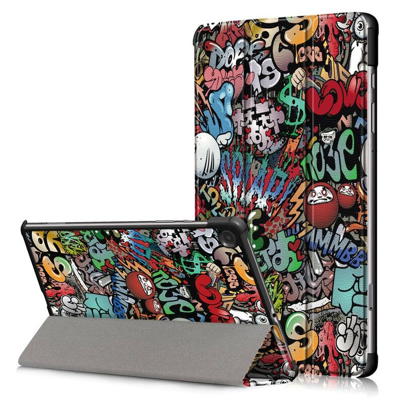 Cover Samsung Galaxy Tab S6 Lite Forbedret Graffiti