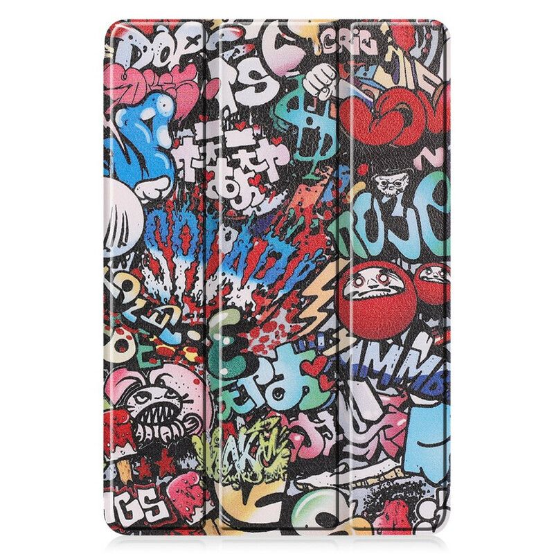 Cover Samsung Galaxy Tab S6 Lite Graffiti Blyantholder