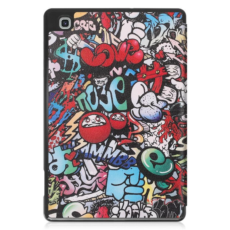 Cover Samsung Galaxy Tab S6 Lite Graffiti Blyantholder