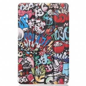 Cover Samsung Galaxy Tab S6 Lite Sjov Graffiti