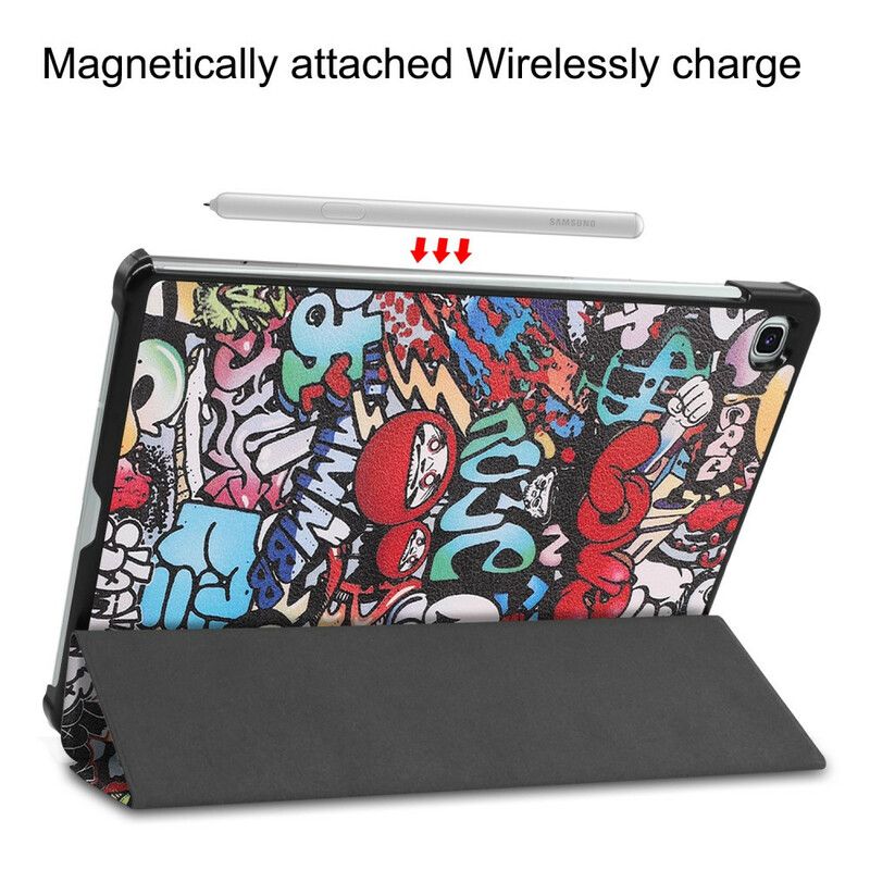 Cover Samsung Galaxy Tab S6 Lite Sjov Graffiti