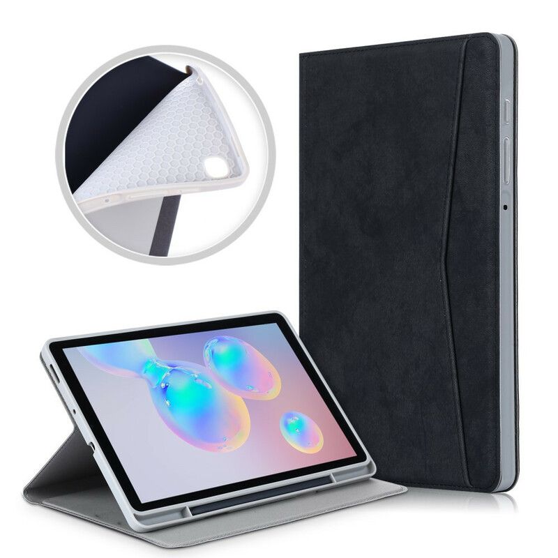 Etui Samsung Galaxy Tab S6 Lite Mat Kunstlæder