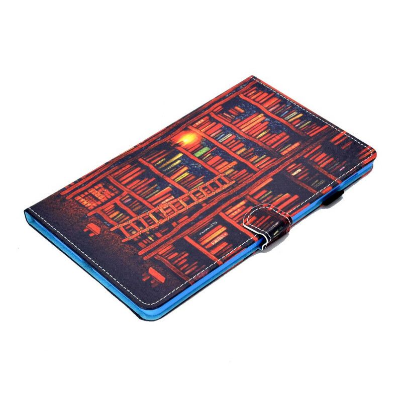 Flip Cover Samsung Galaxy Tab S6 Lite Bibliotek