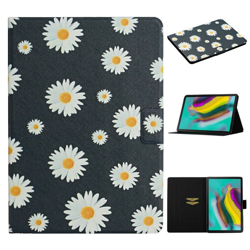 Flip Cover Samsung Galaxy Tab S6 Lite Blomster Blomster Blomster