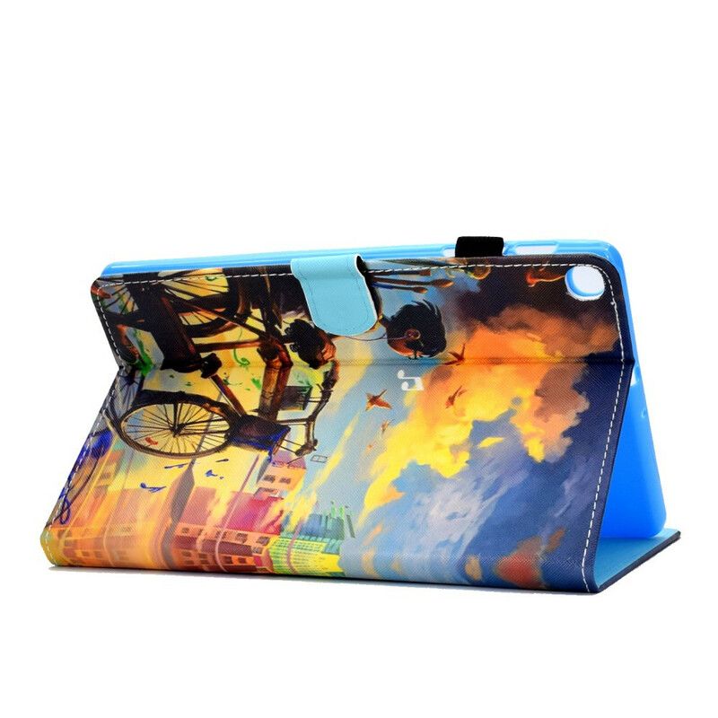 Flip Cover Samsung Galaxy Tab S6 Lite Cykel Art