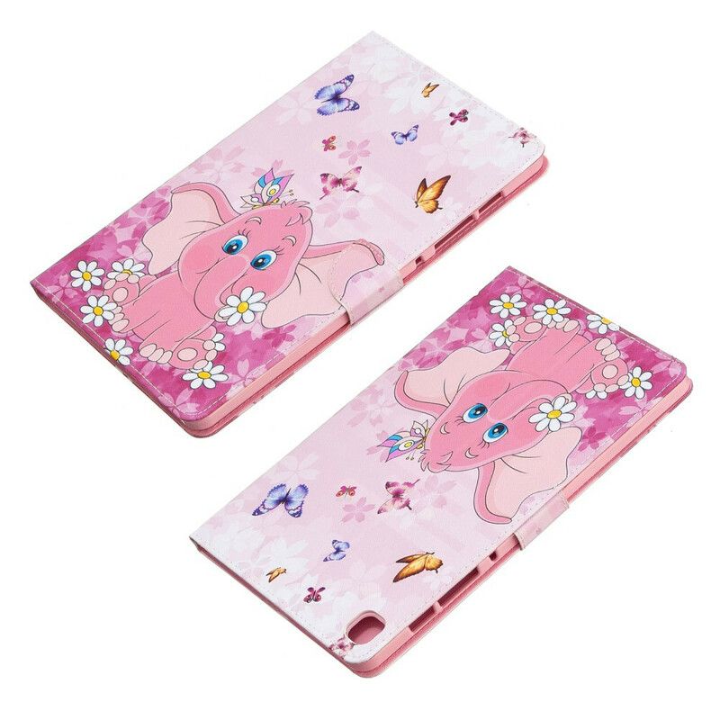 Flip Cover Samsung Galaxy Tab S6 Lite Elefant Psyche