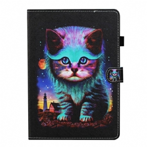 Flip Cover Samsung Galaxy Tab S6 Lite Elektrisk Kat