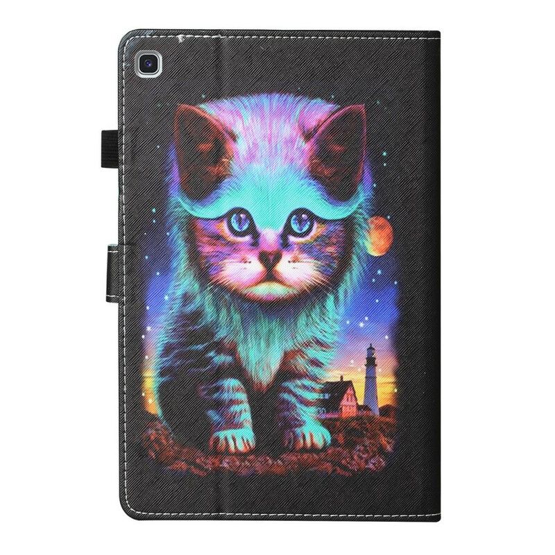 Flip Cover Samsung Galaxy Tab S6 Lite Elektrisk Kat