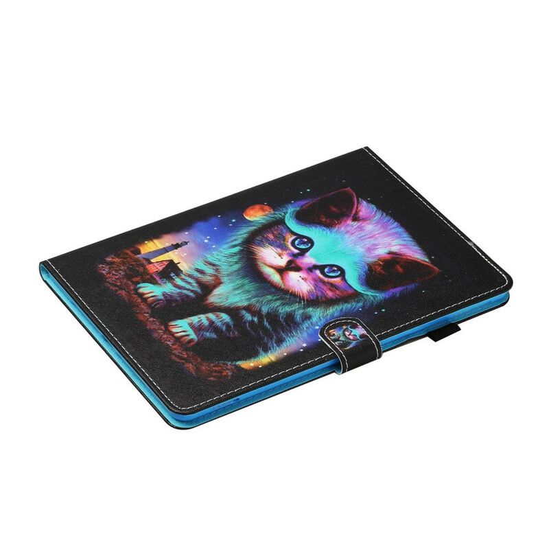 Flip Cover Samsung Galaxy Tab S6 Lite Elektrisk Kat