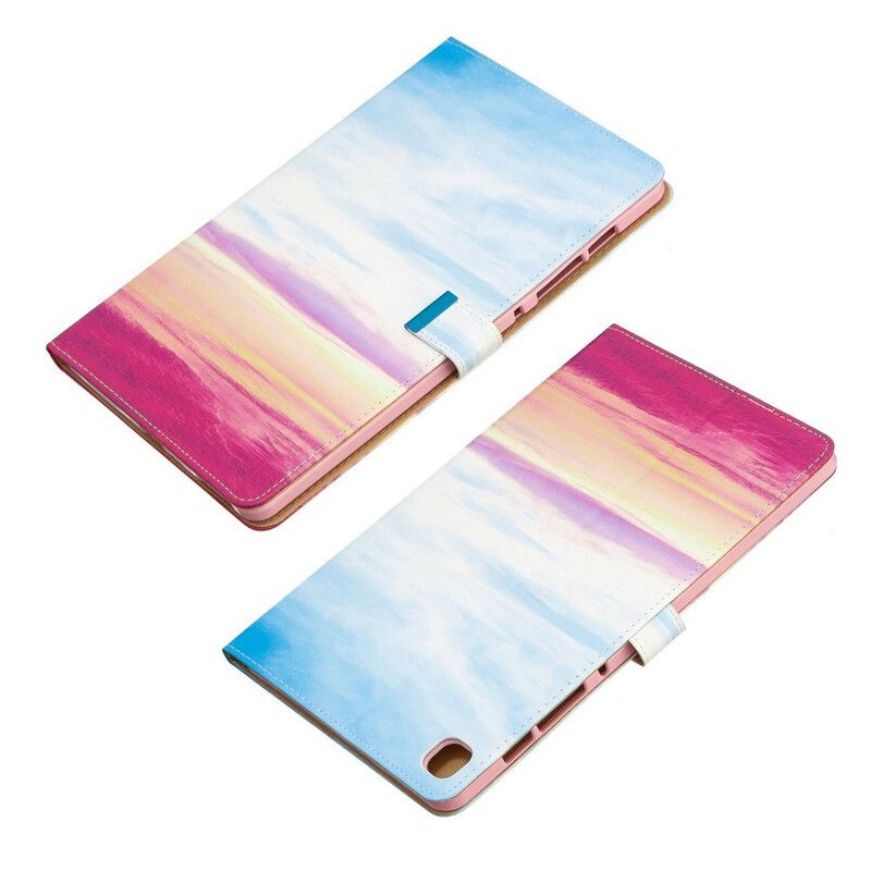 Flip Cover Samsung Galaxy Tab S6 Lite Himmel