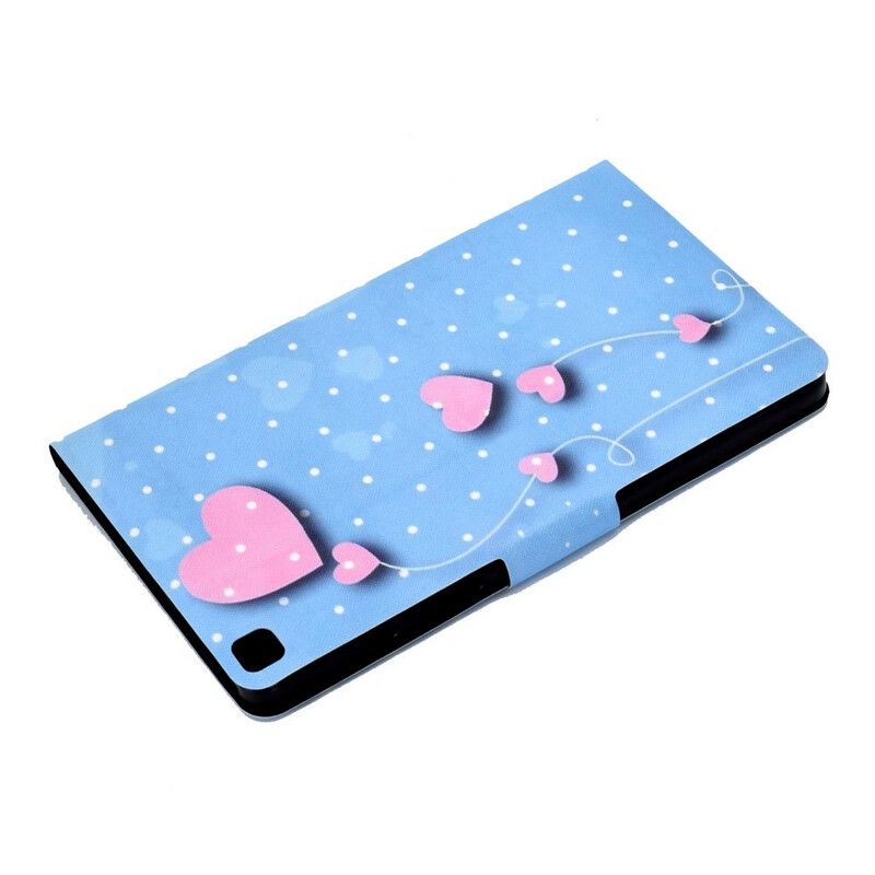 Flip Cover Samsung Galaxy Tab S6 Lite Hjerteballoner