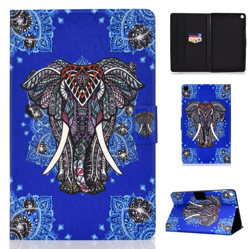 Flip Cover Samsung Galaxy Tab S6 Lite Indisk Elefant