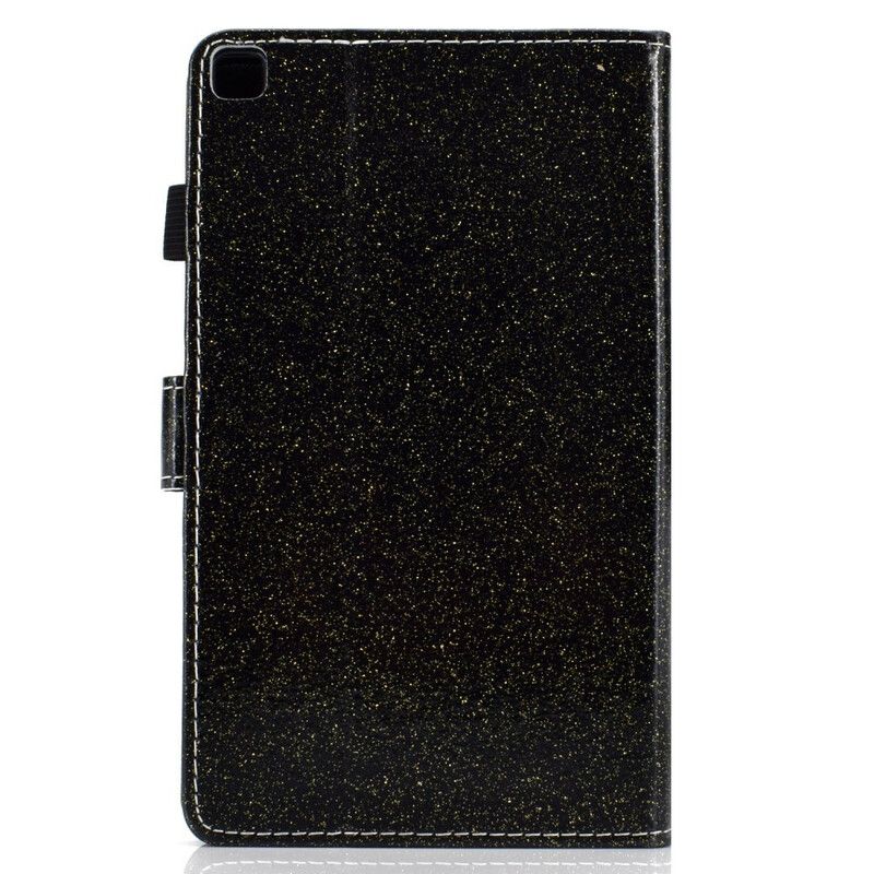 Flip Cover Samsung Galaxy Tab S6 Lite Mousserende Pailletter