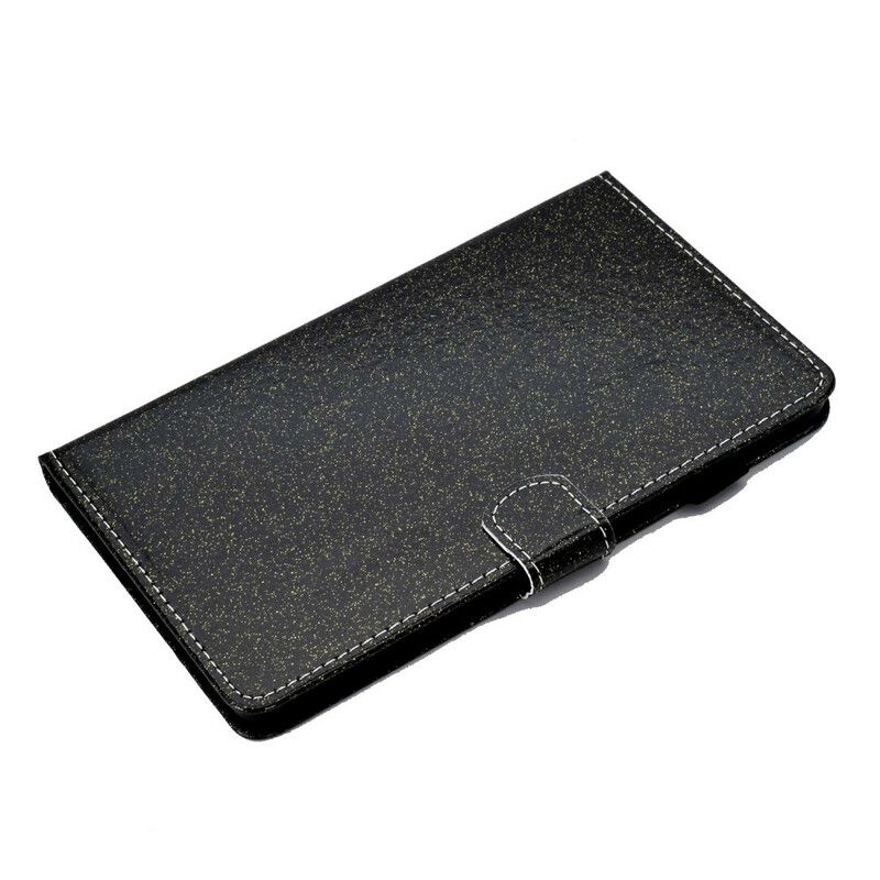 Flip Cover Samsung Galaxy Tab S6 Lite Mousserende Pailletter