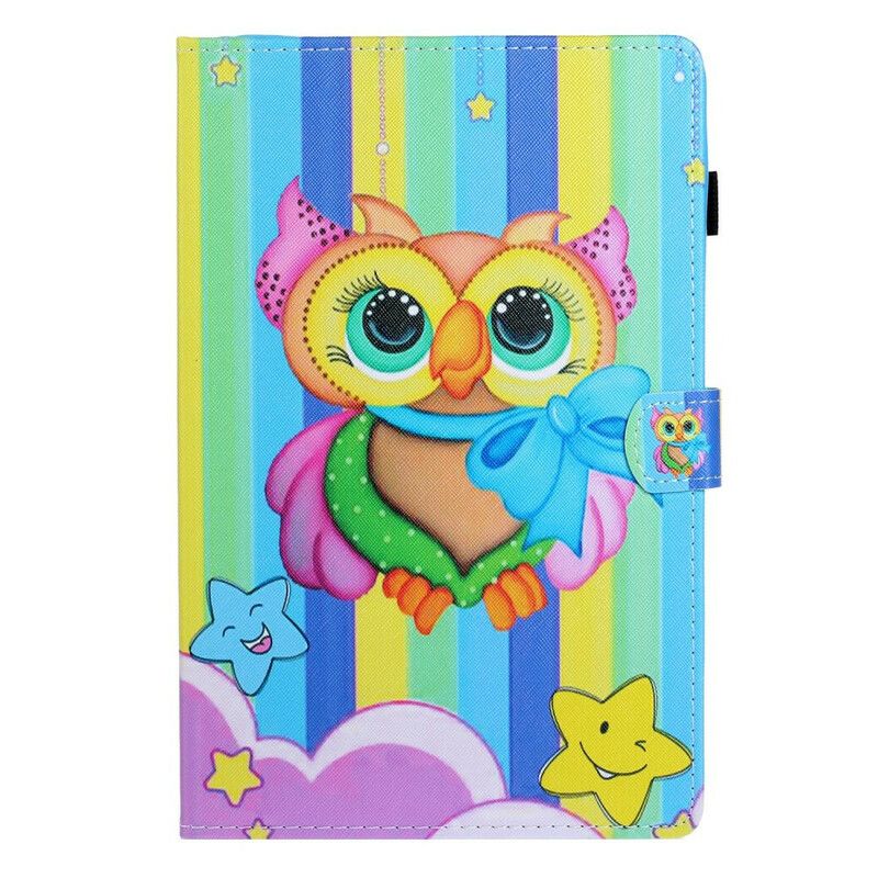 Flip Cover Samsung Galaxy Tab S6 Lite Sjove Fugl