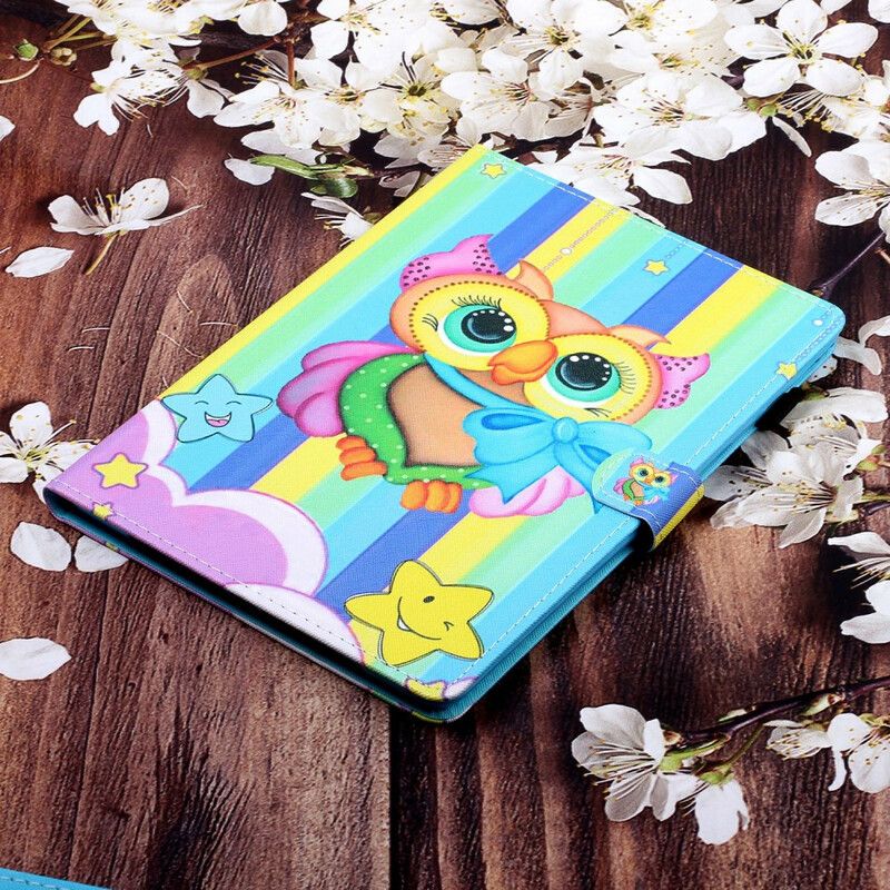 Flip Cover Samsung Galaxy Tab S6 Lite Sjove Fugl