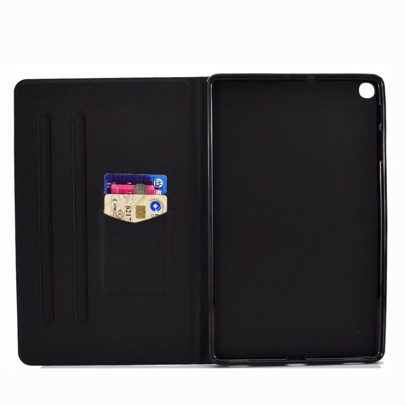 Flip Cover Samsung Galaxy Tab S6 Lite Skinnende Pailletter