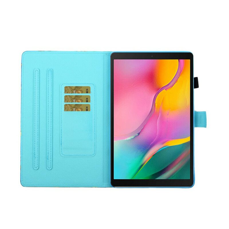 Flip Cover Samsung Galaxy Tab S6 Lite Sommerfugle