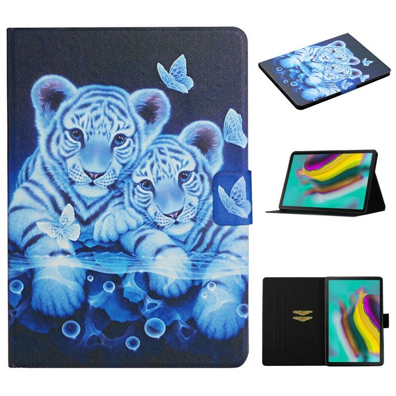 Flip Cover Samsung Galaxy Tab S6 Lite Tigre