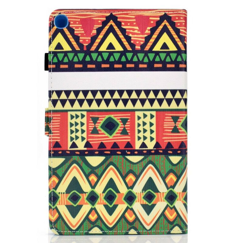 Læder Cover Samsung Galaxy Tab S6 Lite Aztec