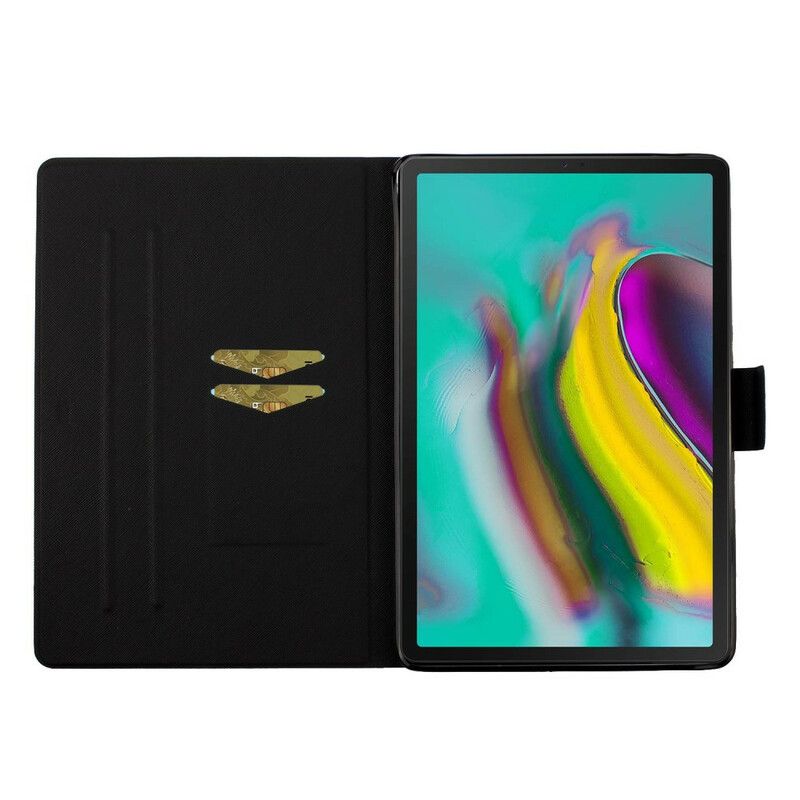 Læder Cover Samsung Galaxy Tab S6 Lite Paris Jeg Elsker Dig