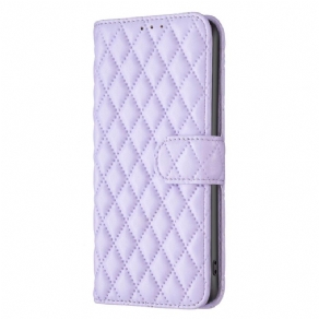 Flip Cover Honor Magic 6 Pro Quiltet Binfen Farve