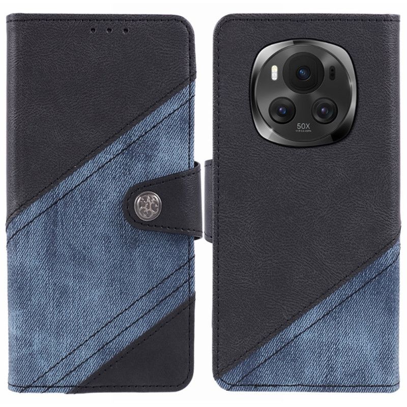 Flip Cover Til Honor Magic 6 Pro Retro Tekstur