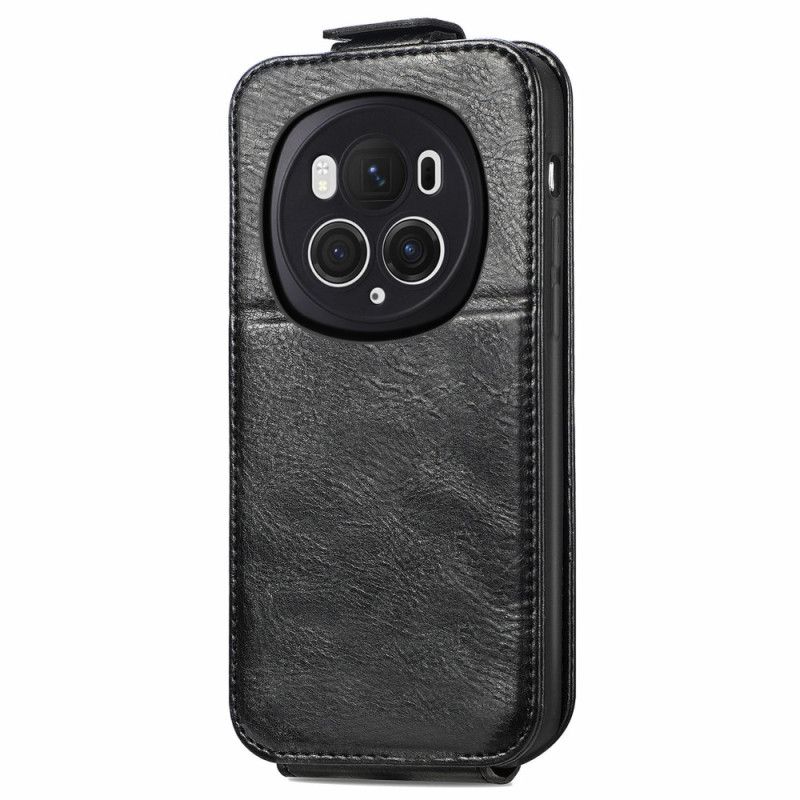 Læder Cover Honor Magic 6 Pro Telefon Etui Lodret Flap Møntpung