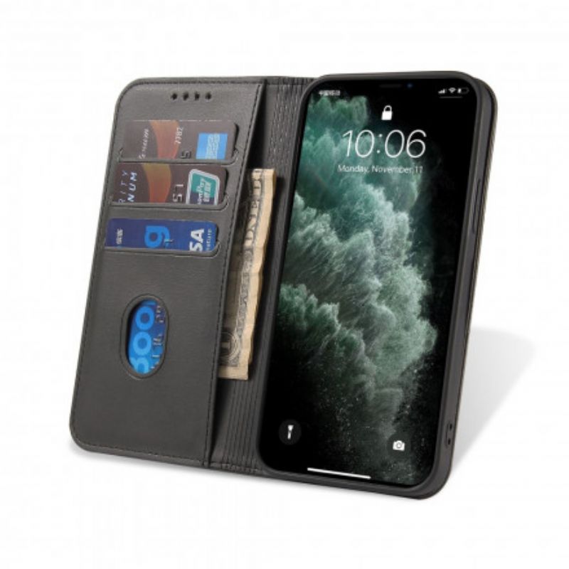 Cover Samsung Galaxy S21 Ultra 5G Flip Cover Lædereffekt Business Style Plus