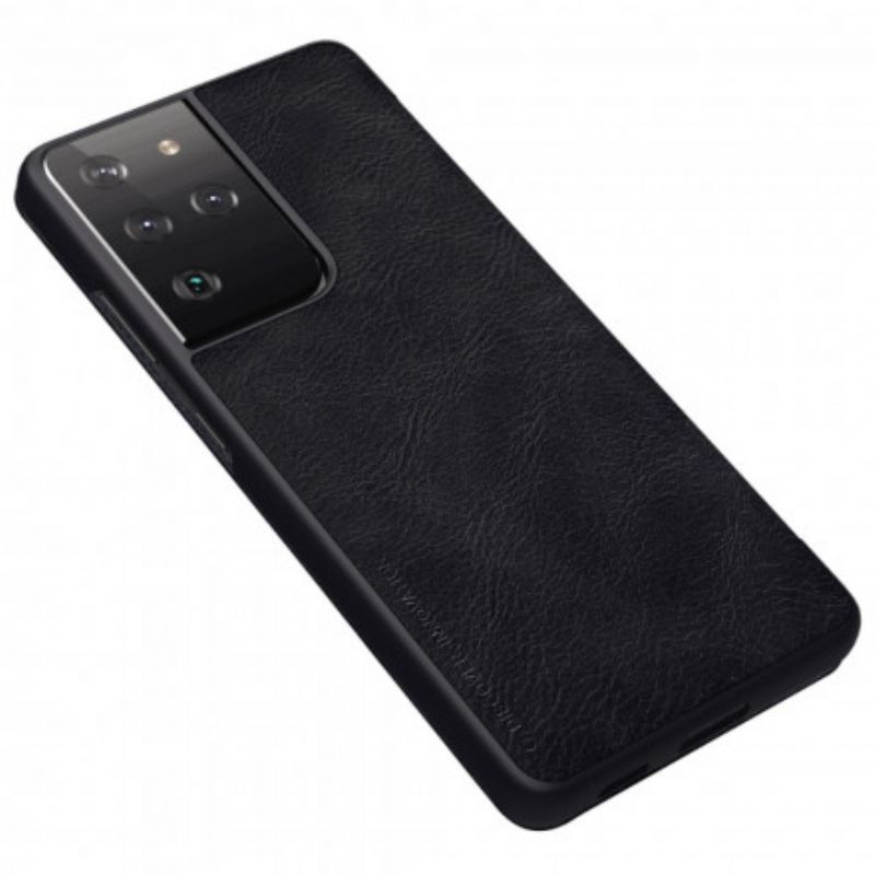 Cover Samsung Galaxy S21 Ultra 5G Flip Cover Nillkin Qin-serien