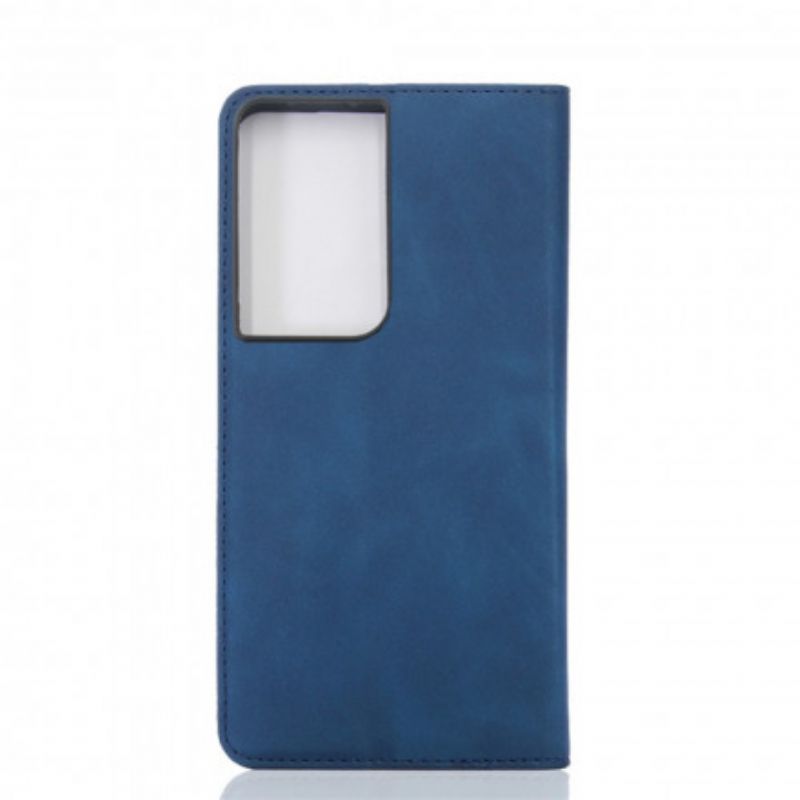 Cover Samsung Galaxy S21 Ultra 5G Flip Cover Skin-touch