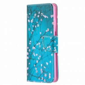 Flip Cover Samsung Galaxy S21 Ultra 5G Blomstrende Træ