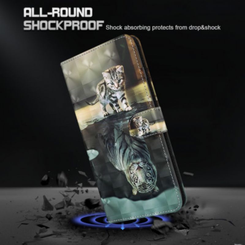 Flip Cover Samsung Galaxy S21 Ultra 5G Ernest The Tiger