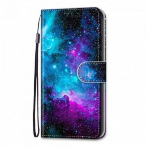 Flip Cover Samsung Galaxy S21 Ultra 5G Kosmisk Himmel