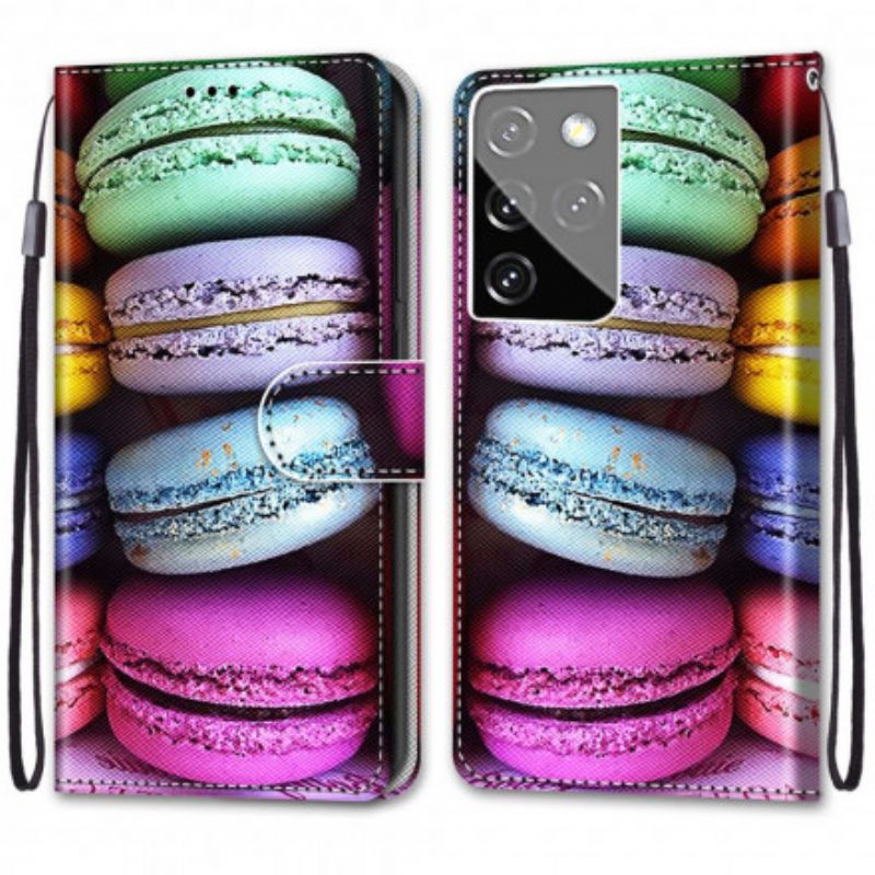 Flip Cover Samsung Galaxy S21 Ultra 5G Makaroner