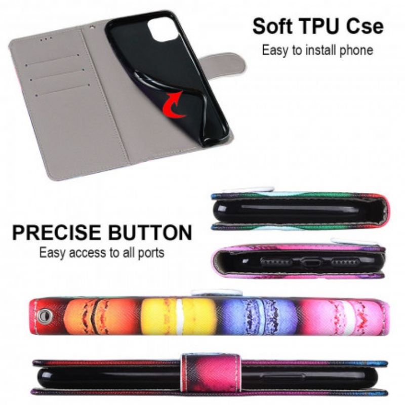 Flip Cover Samsung Galaxy S21 Ultra 5G Makaroner