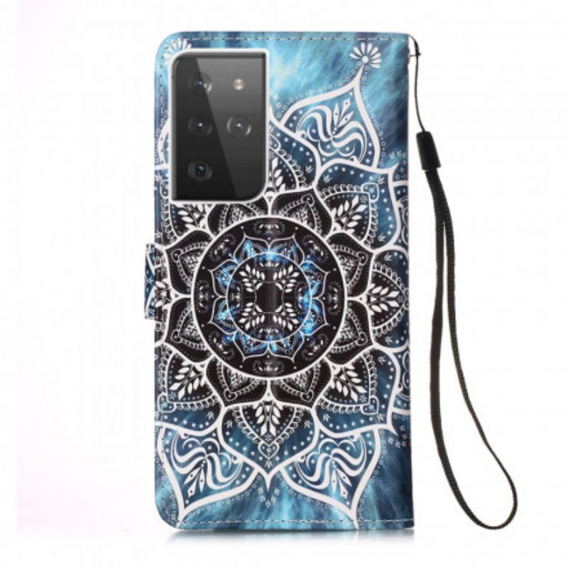 Flip Cover Samsung Galaxy S21 Ultra 5G Mandala I Himlen