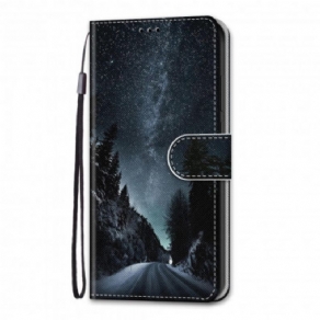 Flip Cover Samsung Galaxy S21 Ultra 5G Mystisk Natur