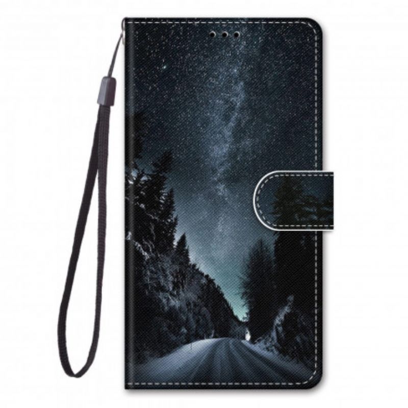 Flip Cover Samsung Galaxy S21 Ultra 5G Mystisk Natur