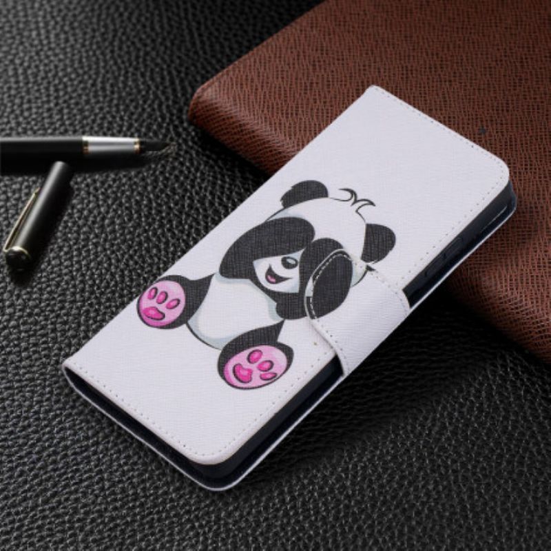 Flip Cover Samsung Galaxy S21 Ultra 5G Panda Sjov