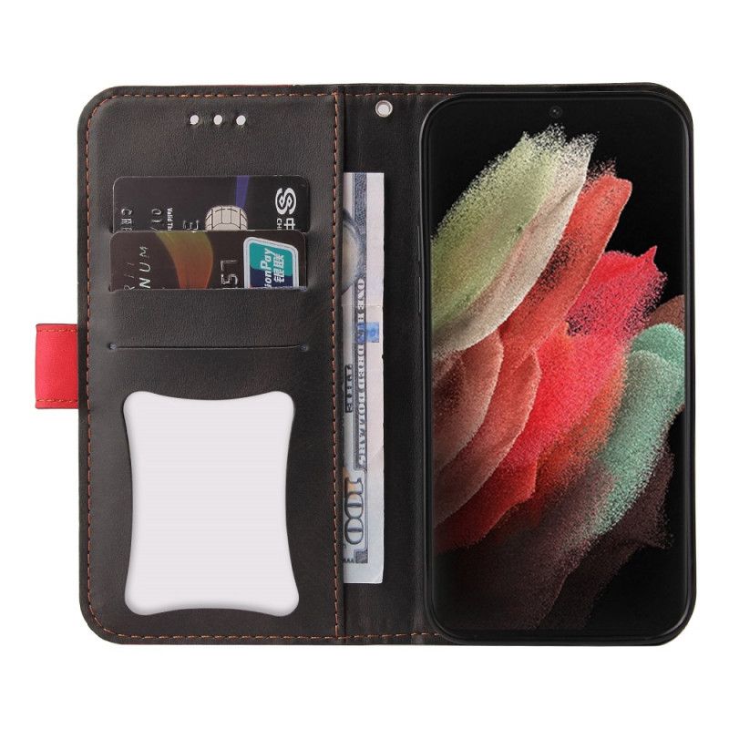 Flip Cover Samsung Galaxy S21 Ultra 5G Tofarvet