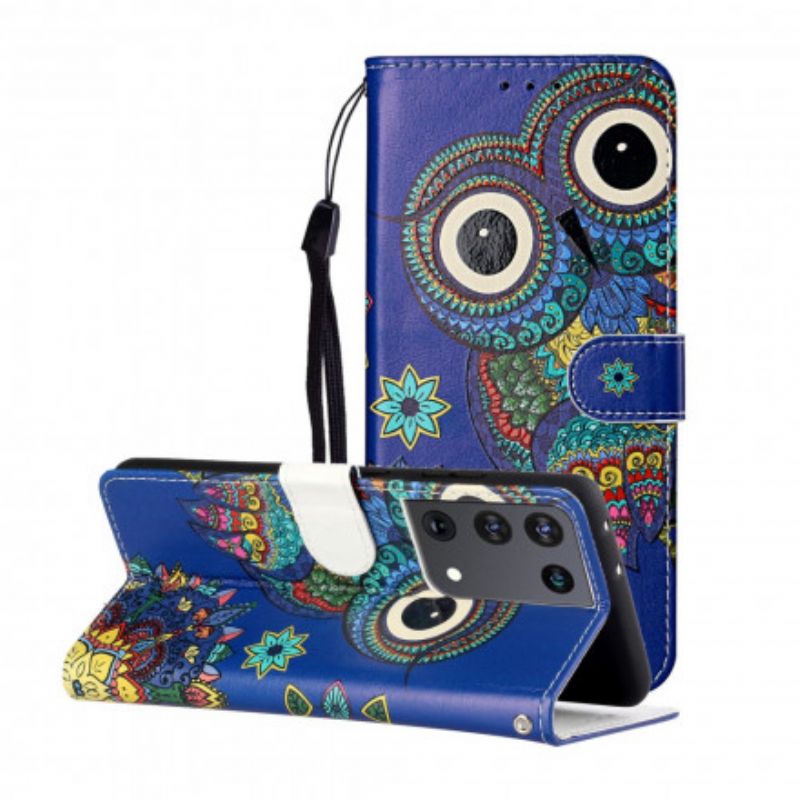 Flip Cover Samsung Galaxy S21 Ultra 5G Ugle I Mandala