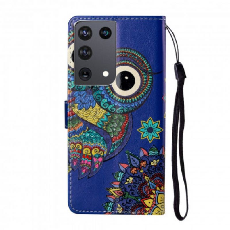 Flip Cover Samsung Galaxy S21 Ultra 5G Ugle I Mandala