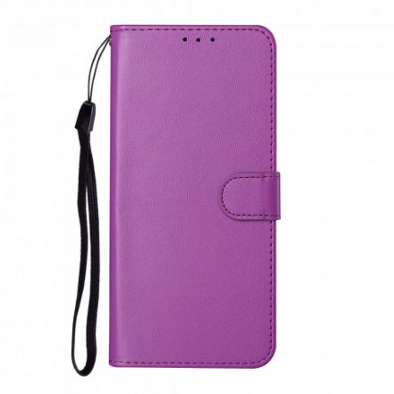 Flip Cover Samsung Galaxy S21 Ultra 5G Unikt Design Med Snor