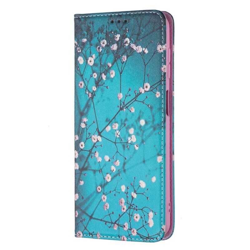 Cover Samsung Galaxy A13 5G Flip Cover Blomstrende Grene