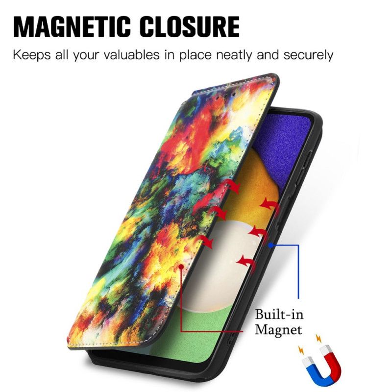 Cover Samsung Galaxy A13 5G Flip Cover Caseneo Rfid-design