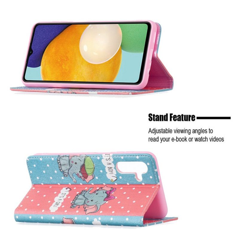 Cover Samsung Galaxy A13 5G Flip Cover Elefanter